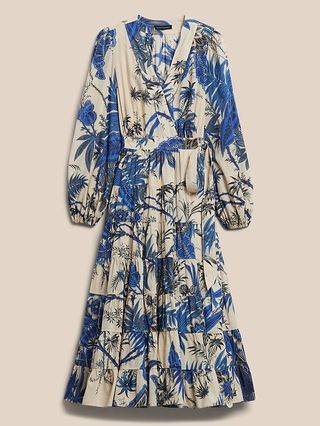 Stampa Wrap Dress | Banana Republic (US)