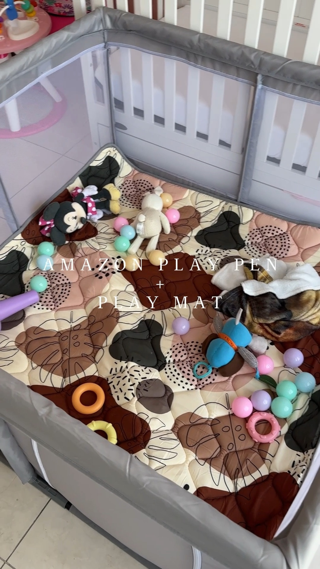 Got a baby crawling around everywhere? This play pen is perfect for your little ones so they can play, and you won’t have to worry about them getting into anything! 
#baby #amazonfinds 

#LTKBaby #LTKFindsUnder50 #LTKKids