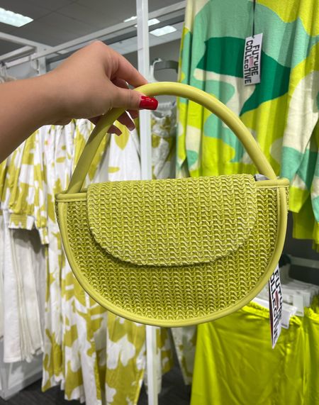 Omg how cute is this bag?!? It’s such a fun color and shape and perfect for spring and summer! And it’s under $35!!! #bag #handbag #beachbag 

#LTKstyletip #LTKitbag #LTKunder50