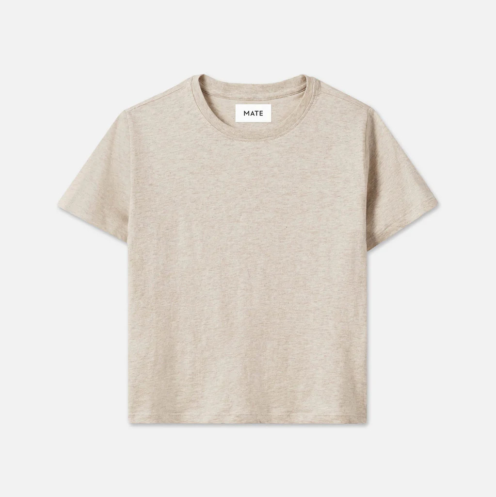 Organic Cotton Shrunken Tee | MATE The Label