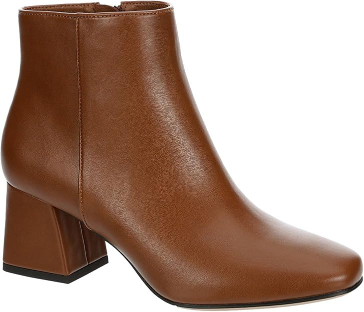 Michael By Michael Shannon Hope - Women's Faux Leather Zip-up Dress Ankle Boot | Amazon (US)