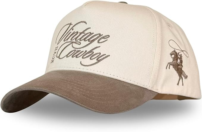 Vintage Western Trucker Hat | Men & Women | Country Cute Caps for Cowgirls Cowboys | Camo Denim E... | Amazon (US)