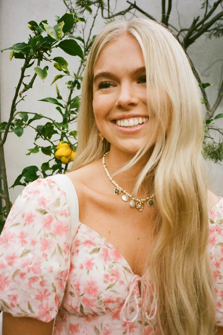 Sunny Match Pink Floral Print Puff Sleeve Top | Lulus