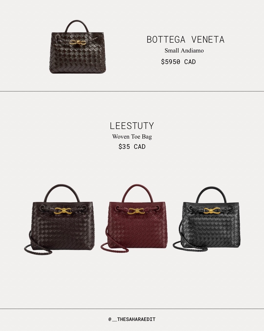botega veneta bag dupes 🖤

#LTKholiday #LTKcanada #LTKbag