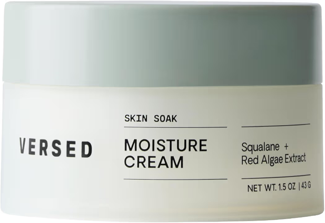 Versed Skin Soak Rich Moisture Face Cream - Daily Facial Moisturizer with Squalane Oil, Hyaluroni... | Amazon (US)