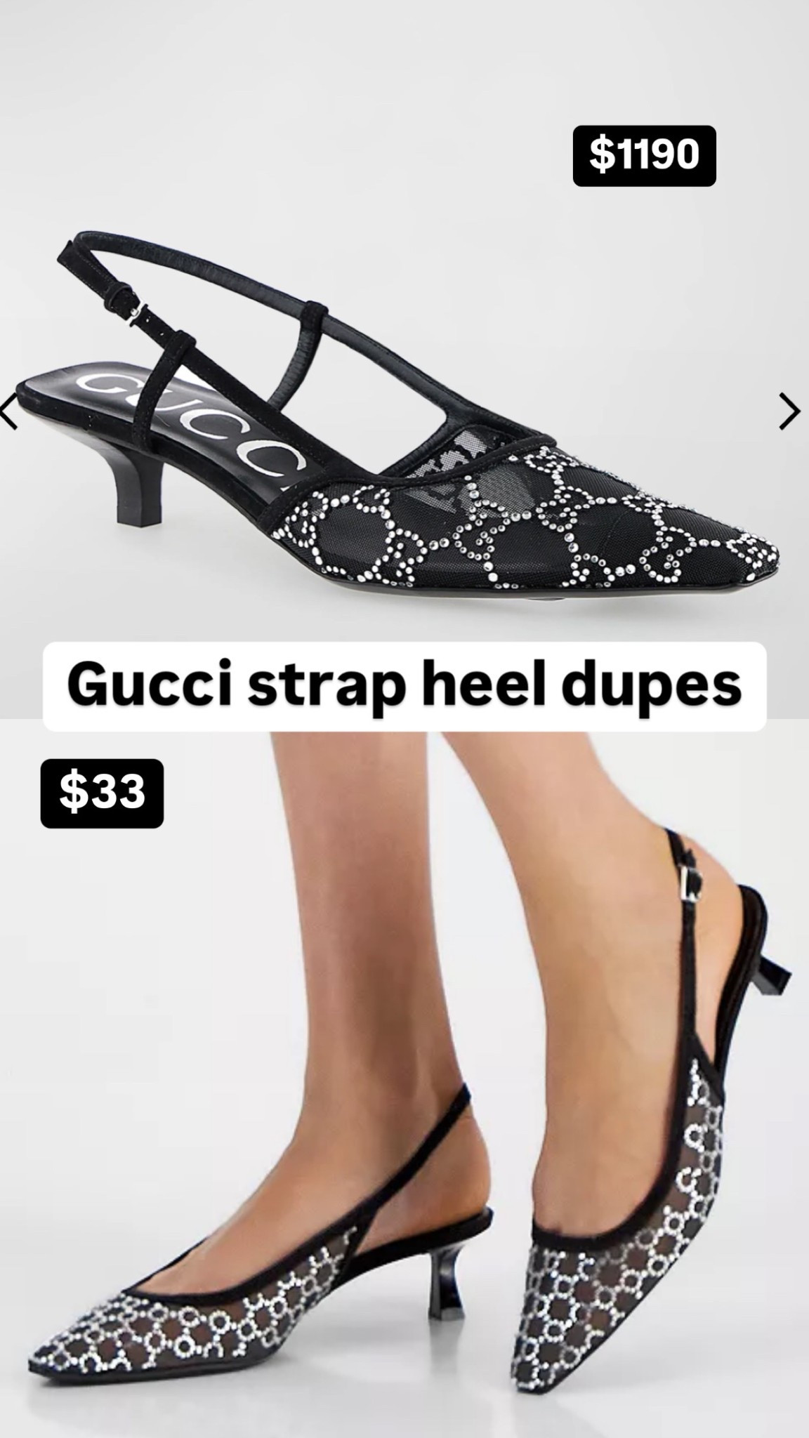 The most comfy Gucci sling back heel dupes!

#LTKSaleAlert #LTKShoeCrush