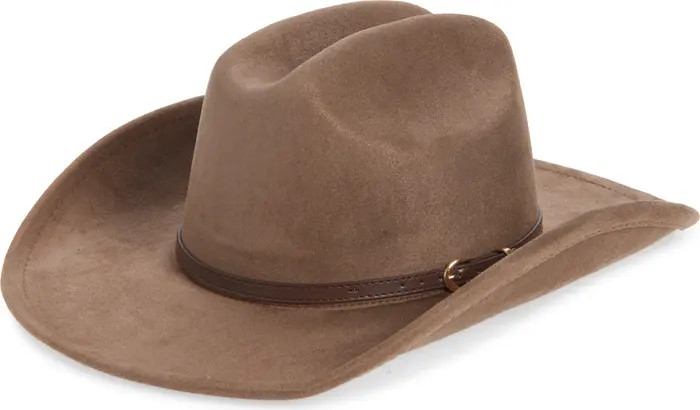 Treasure & Bond Faux Suede Adjustable Cowboy Hat | Nordstrom | Nordstrom