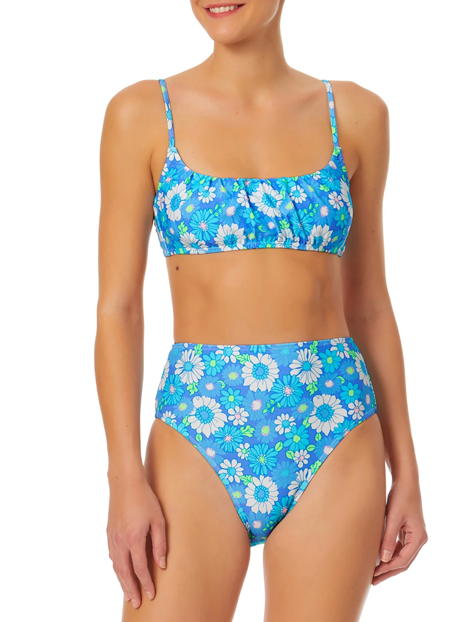 No Boundaries Tricot Print Top - Walmart.com | Walmart (US)