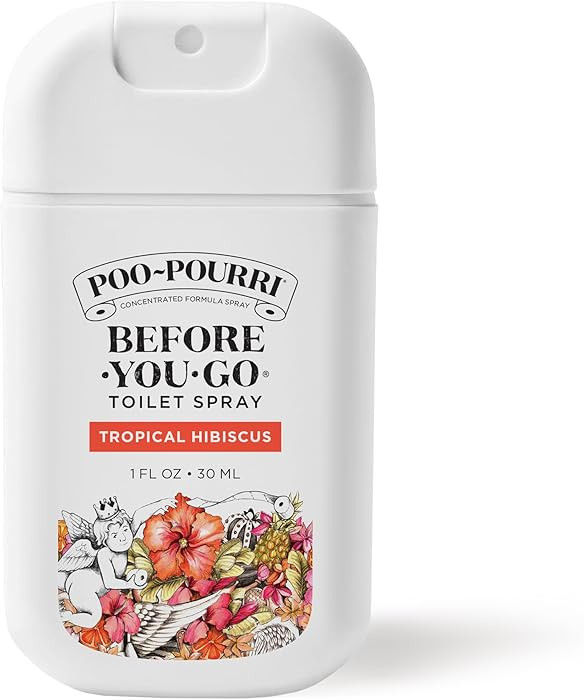 Poo-Pourri Before-You-Go Pocket Toilet Spray, Travel Essentials, Tropical Hibiscus, 1 Fl Oz, Up t... | Amazon (US)
