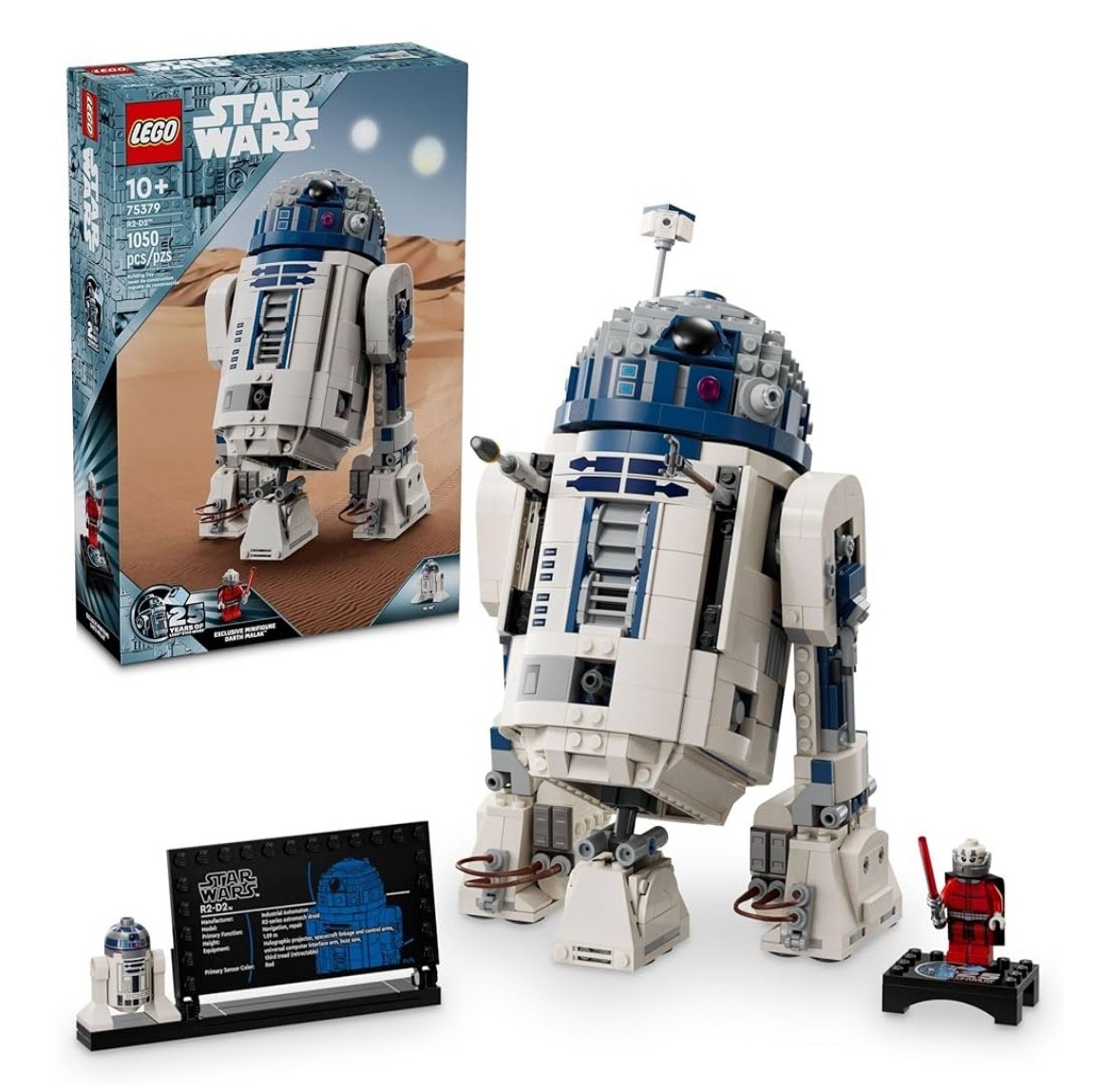 LEGO Star Wars R2-D2 Building Toy Set - Play or Display Star Wars Toy for Boys & Girls, Ages 10+ - Gift Ideas for Kids & Fans - Includes 25th Anniversary Darth Malak Minifigure - 75379


#LTKKids #LTKSaleAlert #LTKSeasonal