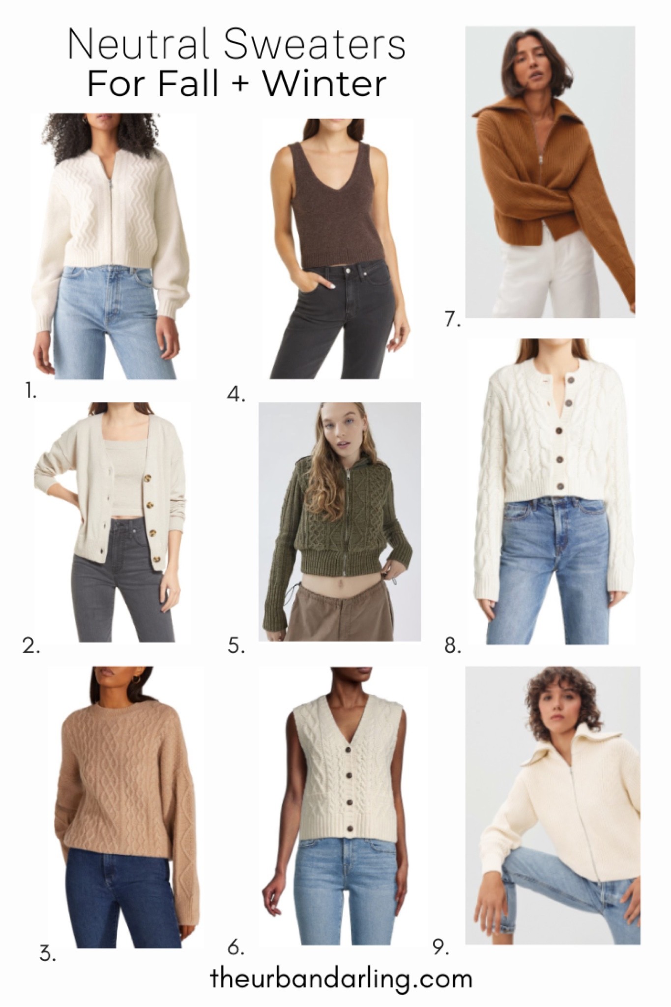 Cozy neutral sweaters for fall + winter roundup! 🤎

#LTKSeasonal #LTKstyletip