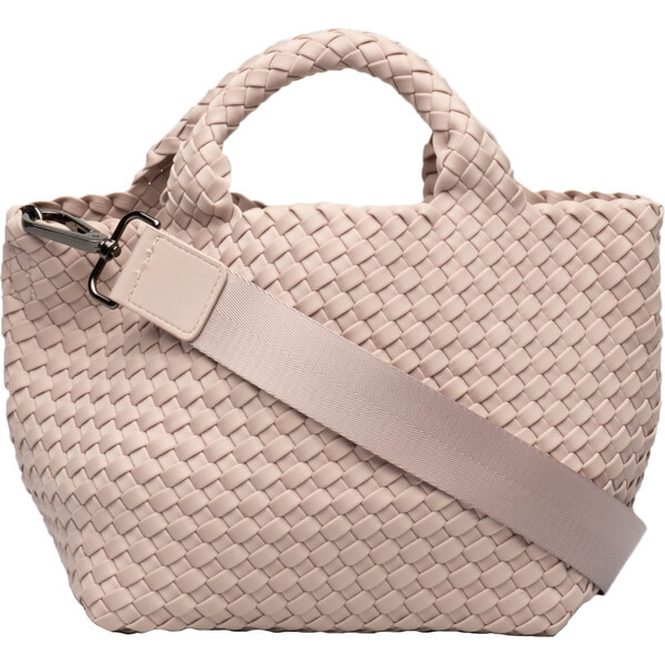 St Barths Mini Tote, Shell Pink | Maisonette
