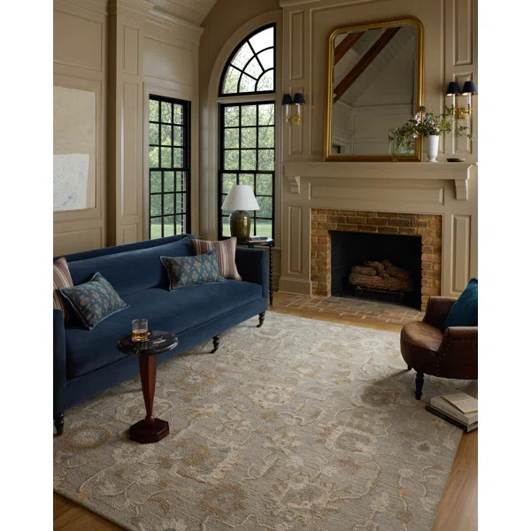 Chris Loves Julia x Loloi Dorothea Stone / Multi Area Rug | Wayfair North America