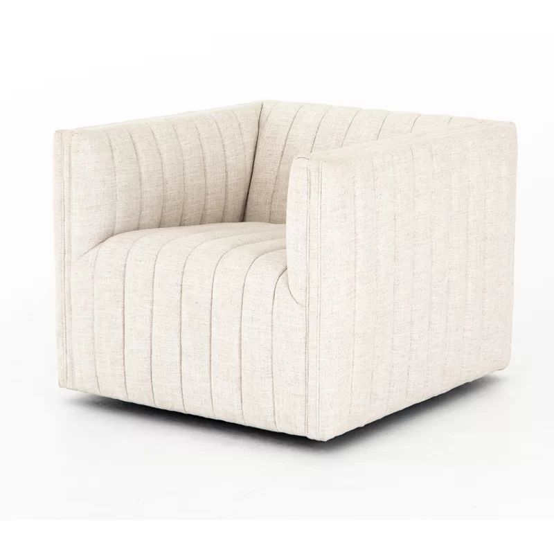 Brandt Upholstered Swivel Armchair | Wayfair North America