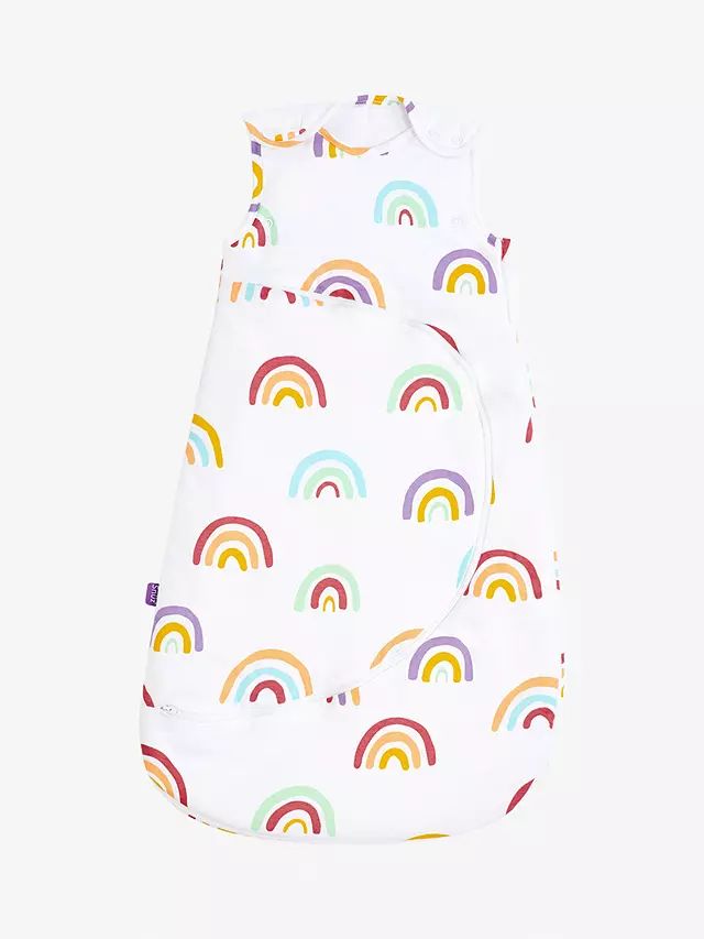 Snüz Rainbow Baby Sleeping Bag, 2.5 Tog, Multi, 0-6 months | John Lewis (UK)