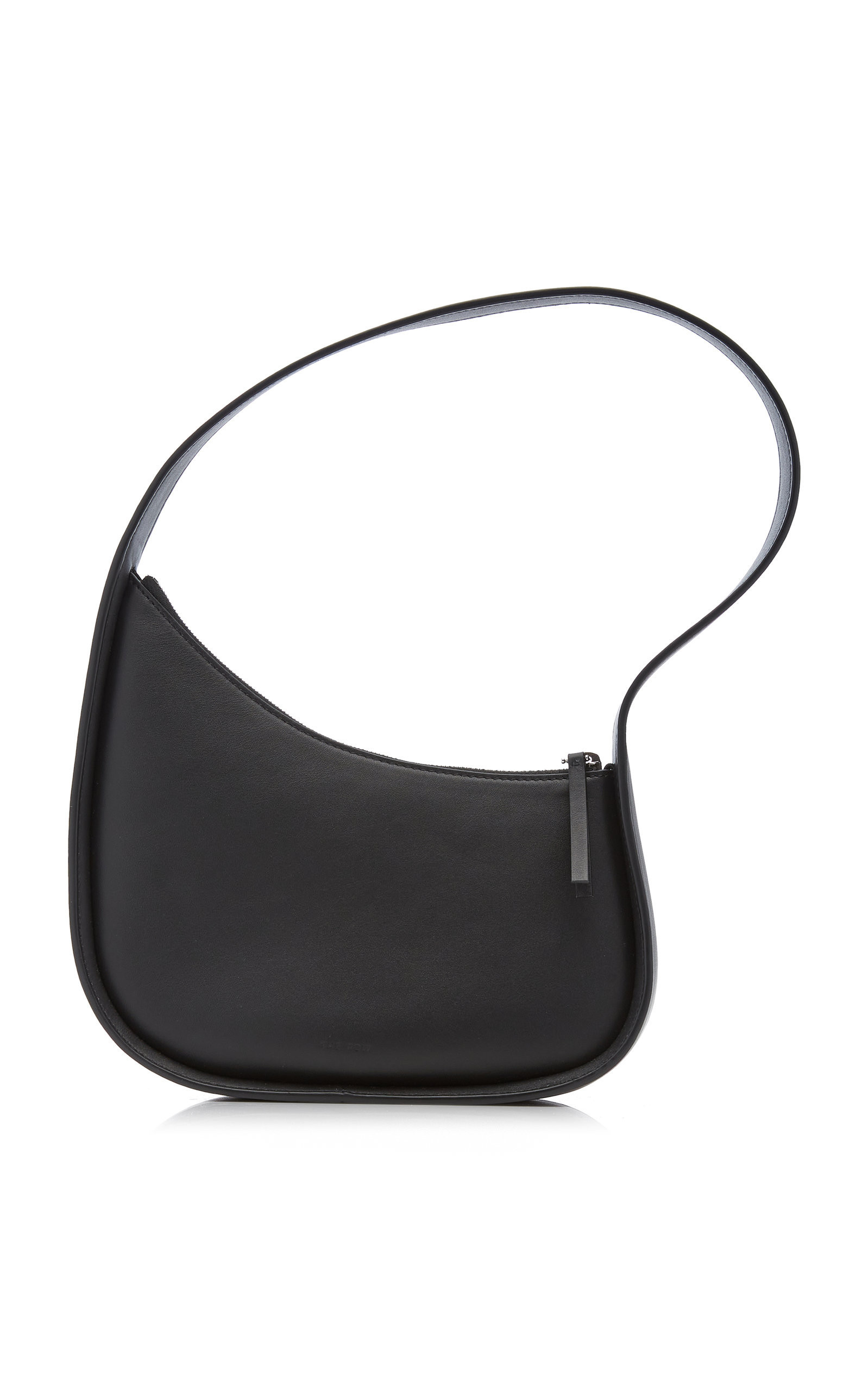 The Row - Half Moon Leather Bag - Black - OS - Moda Operandi | Moda Operandi (Global)