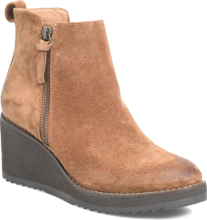 Emeline Waterproof Wedge Bootie (Women) | Nordstrom