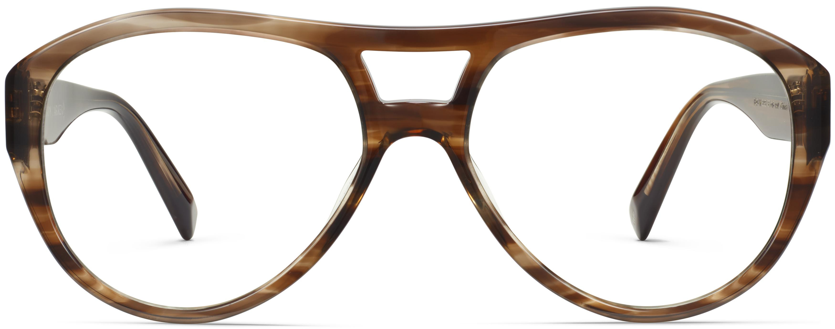 Bas Eyeglasses in Striped Hazelnut | Warby Parker | Warby Parker (US)