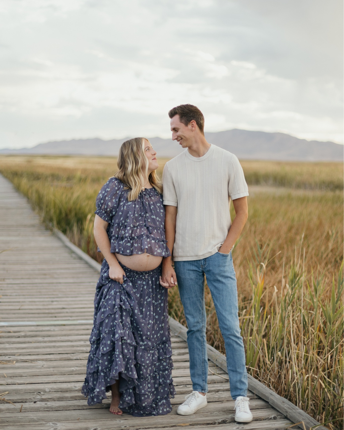 The most perfect outfit for maternity photos! I will never get over how me this was. I wore it for my baby shower as well because it went with the theme! Bonus that I’m able to wear it after baby too!

Free people no longer had this set but I did find the pretty blue one through Nordstrom and Belk!

#LTKootd #LTKmomlife #LTKBump