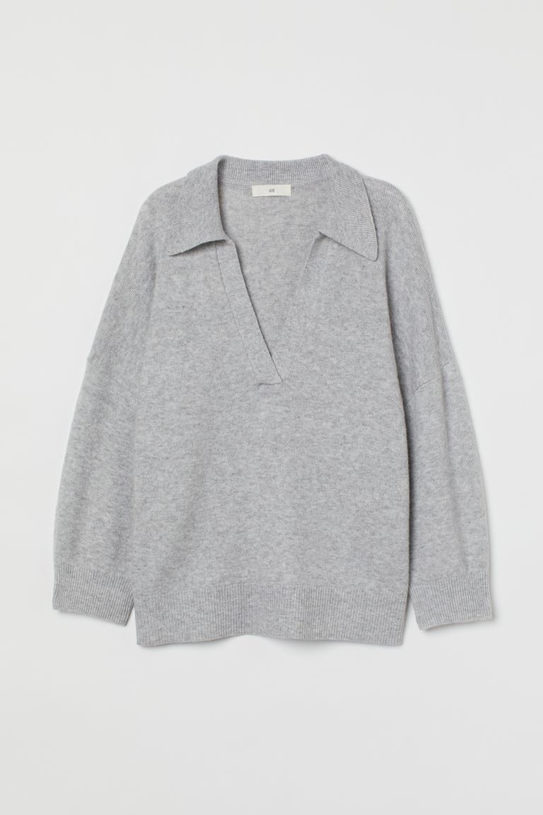 Sweater with Collar | H&M (US + CA)