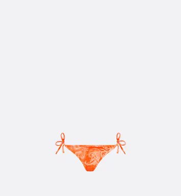 Dioriviera Bikini Bottom Orange Toile de Jouy Technical Fabric | DIOR | Dior Beauty (US)