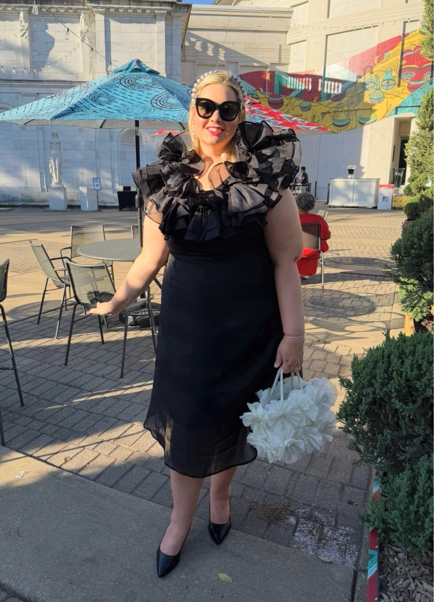 A fun dress for a fashionable night out at the Memphis Art & Fashion week runway. I am wearing the 16/18. Currently 25% off dresses at Ulla Popken

#LTKootd #LTKPlusSize #LTKSaleAlert
