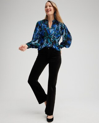 Girlfriend Velveteen Flare Jeans | Chico's