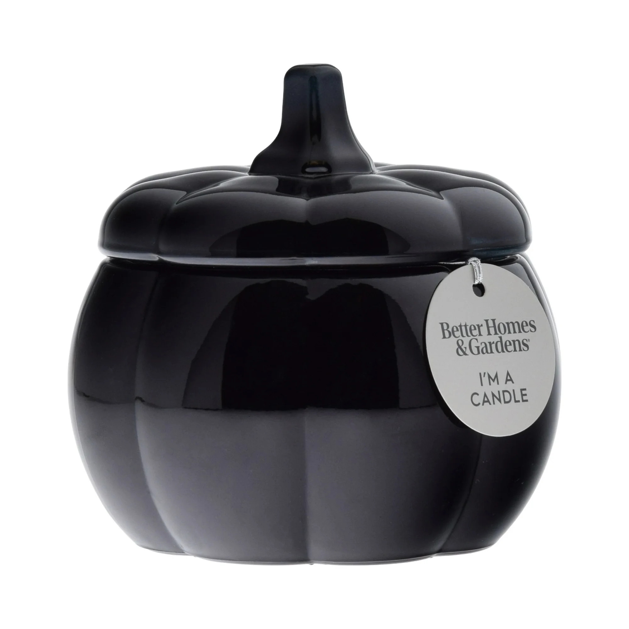 Better Homes and Gardens 3-Wick Pumpkin Jar Candle, Warm Leathered Amber, 30 oz | Walmart (US)