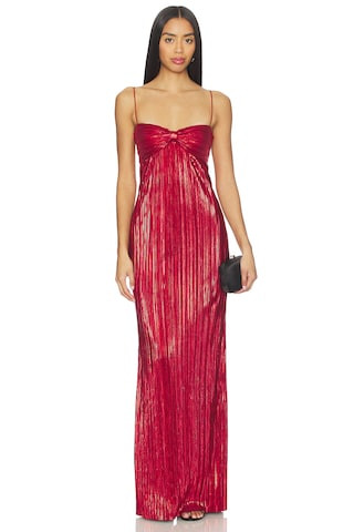 Mya Gown in Red | Revolve Clothing (Global)
