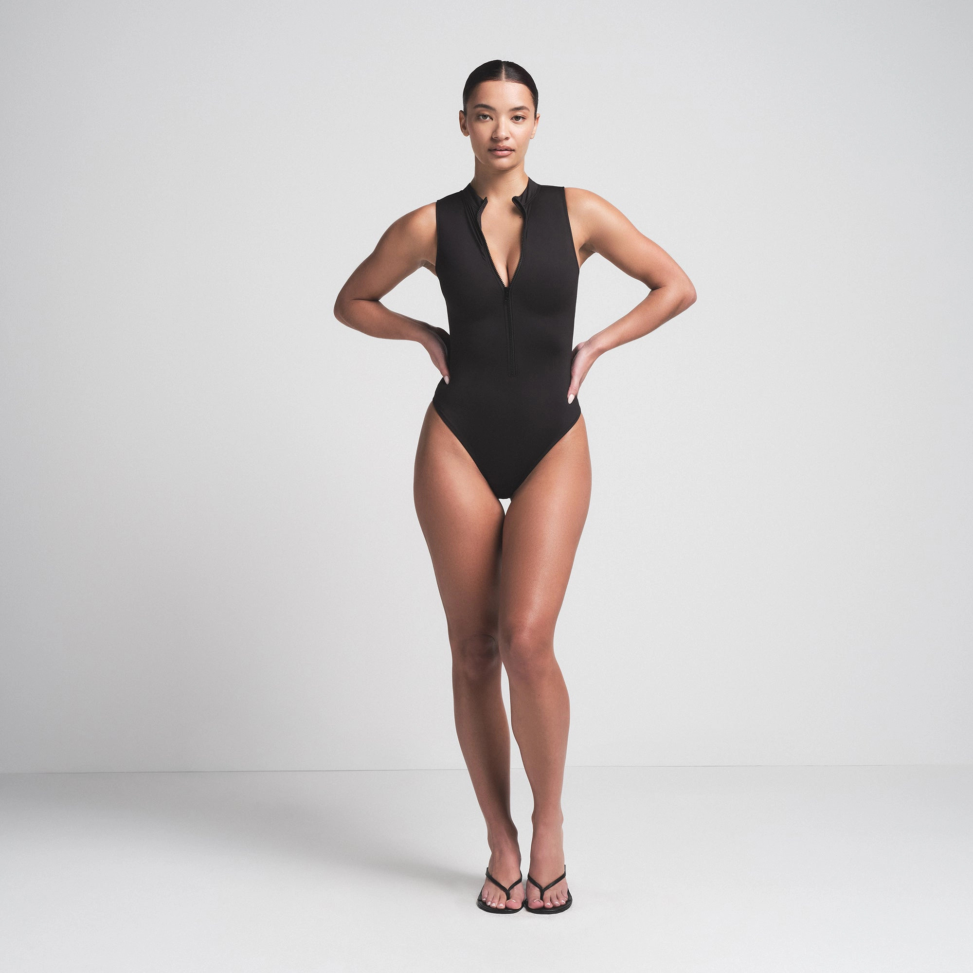 ZIP FRONT ONE PIECE | SKIMS (US)