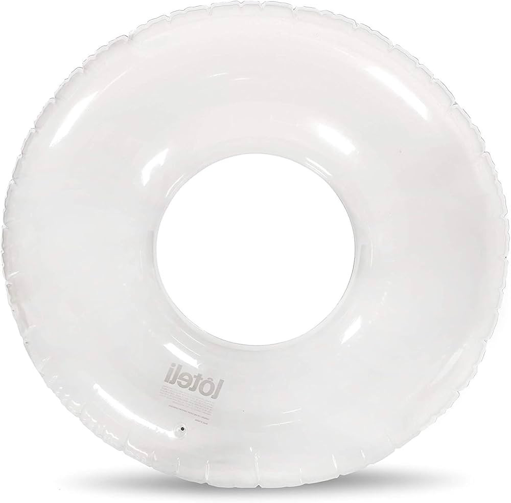 Loteli Swim Ring Float - Minimal Aesthetic Inflatable Swim Ring | Classic Prop for Party, Photo S... | Amazon (US)