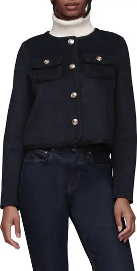 Cropped Collarless Jacket | Nordstrom Rack