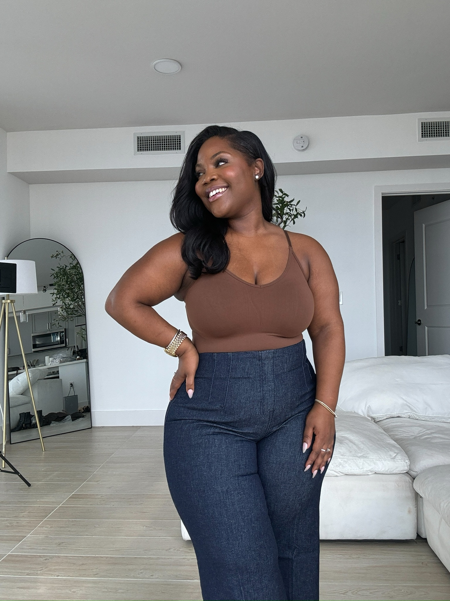Spanx makes the absolute best bodysuits! Here’s a roundup of a few of my favorite bodysuits alongside their ponte Pants. 

#LTKMidsize #LTKPlusSize