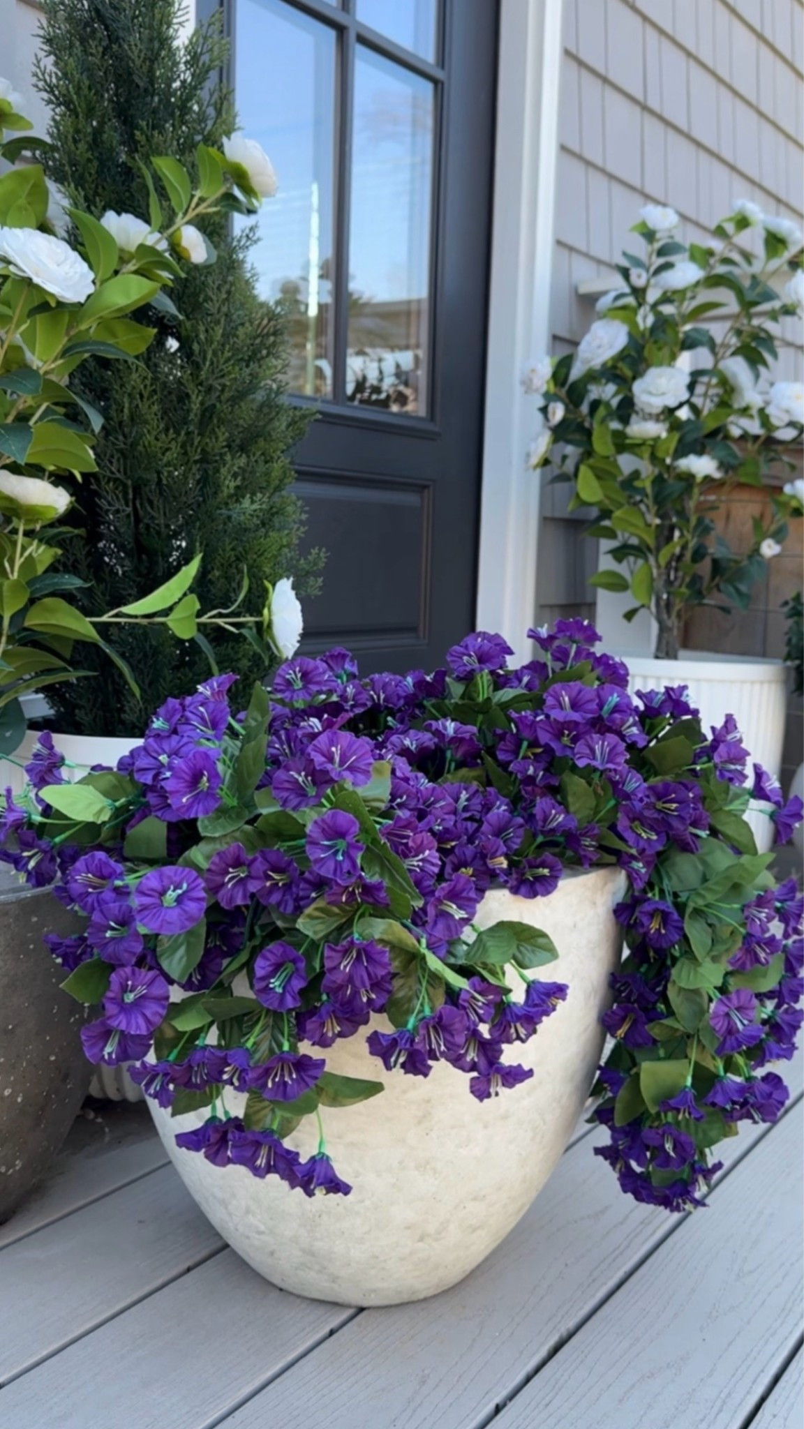 These draping florals are on sale for $25! We use them every year and they do not fade. One order fills this entire pot!

#LTKHome