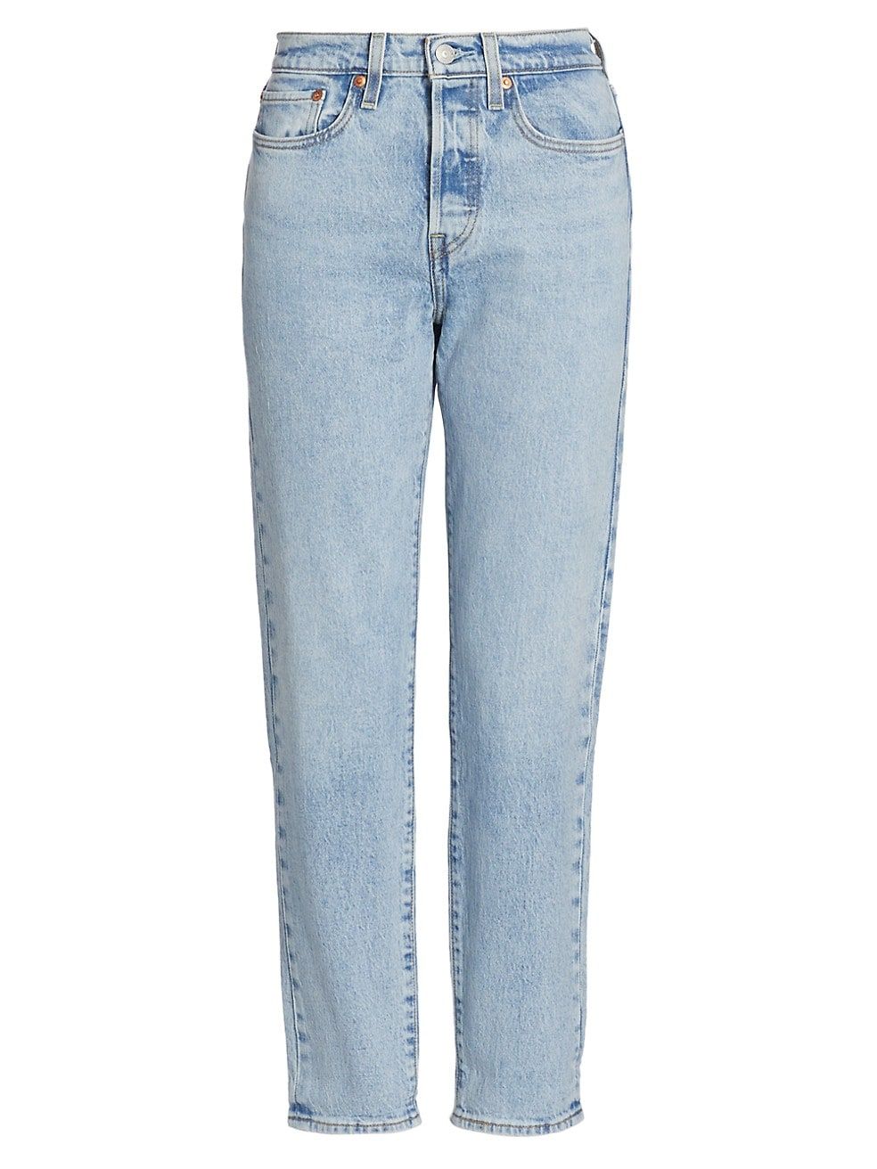 Levi's Wedgie Icon High-Rise Tapered Jeans | Saks Fifth Avenue