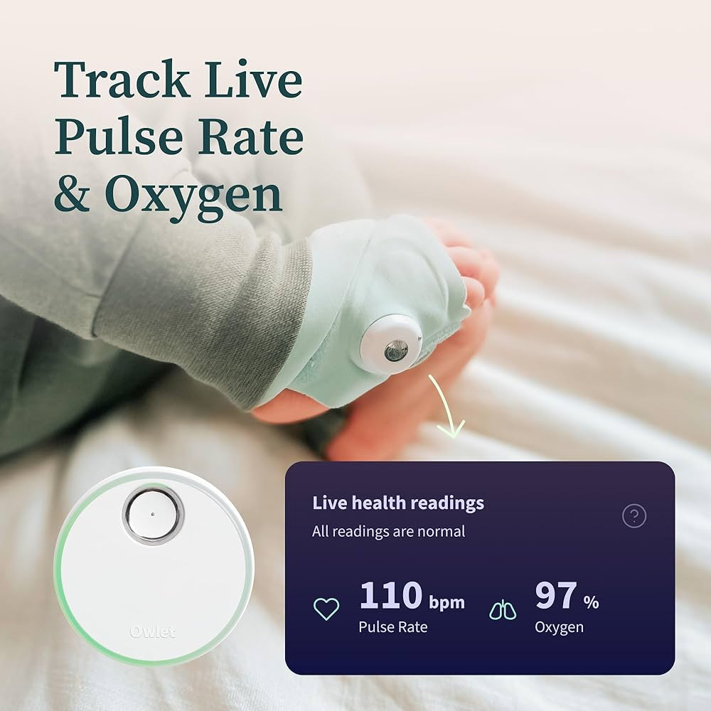 Owlet® Dream Duo Smart Baby Monitor: FDA-Cleared Dream Sock® plus Owlet Cam - Tracks & Notifies... | Amazon (US)