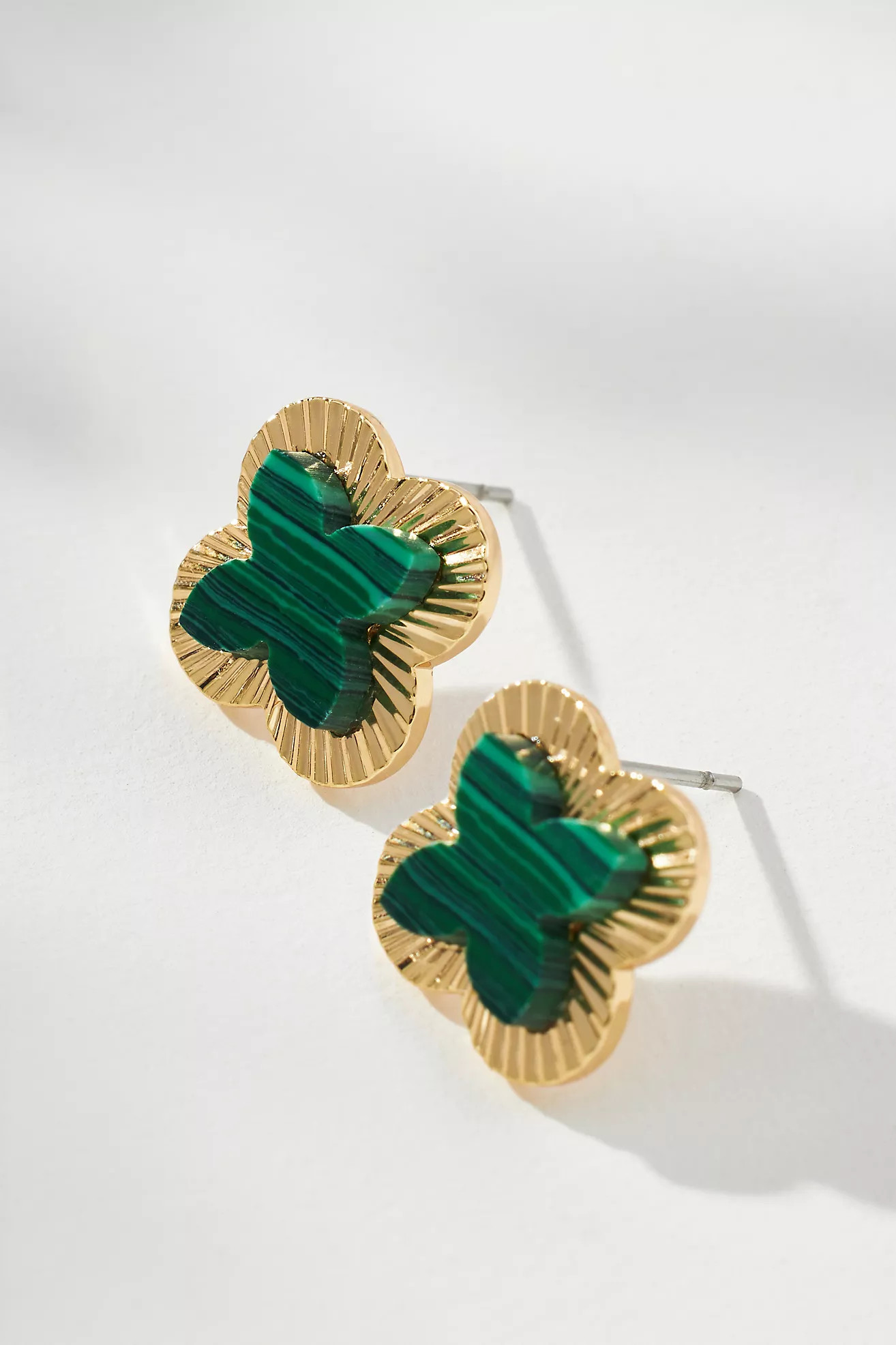 Small Clover Post Earrings | Anthropologie (US)