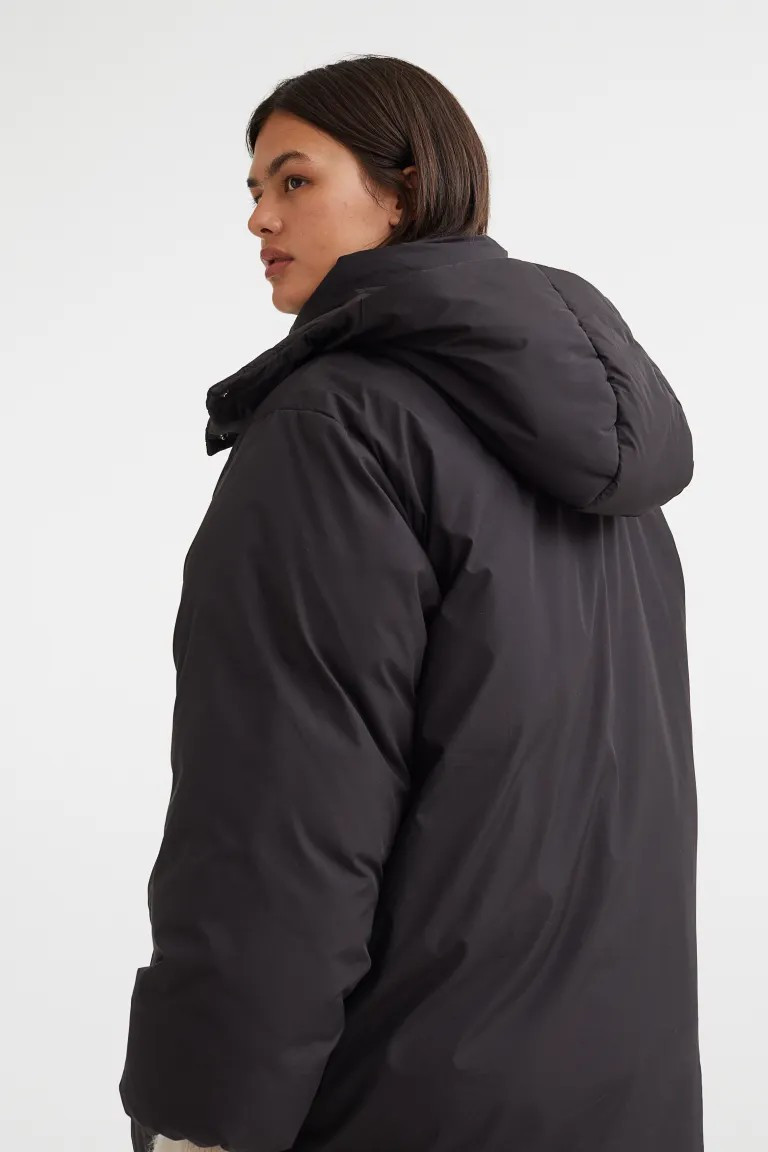 Hooded puffer coat | H&M (UK, MY, IN, SG, PH, TW, HK)