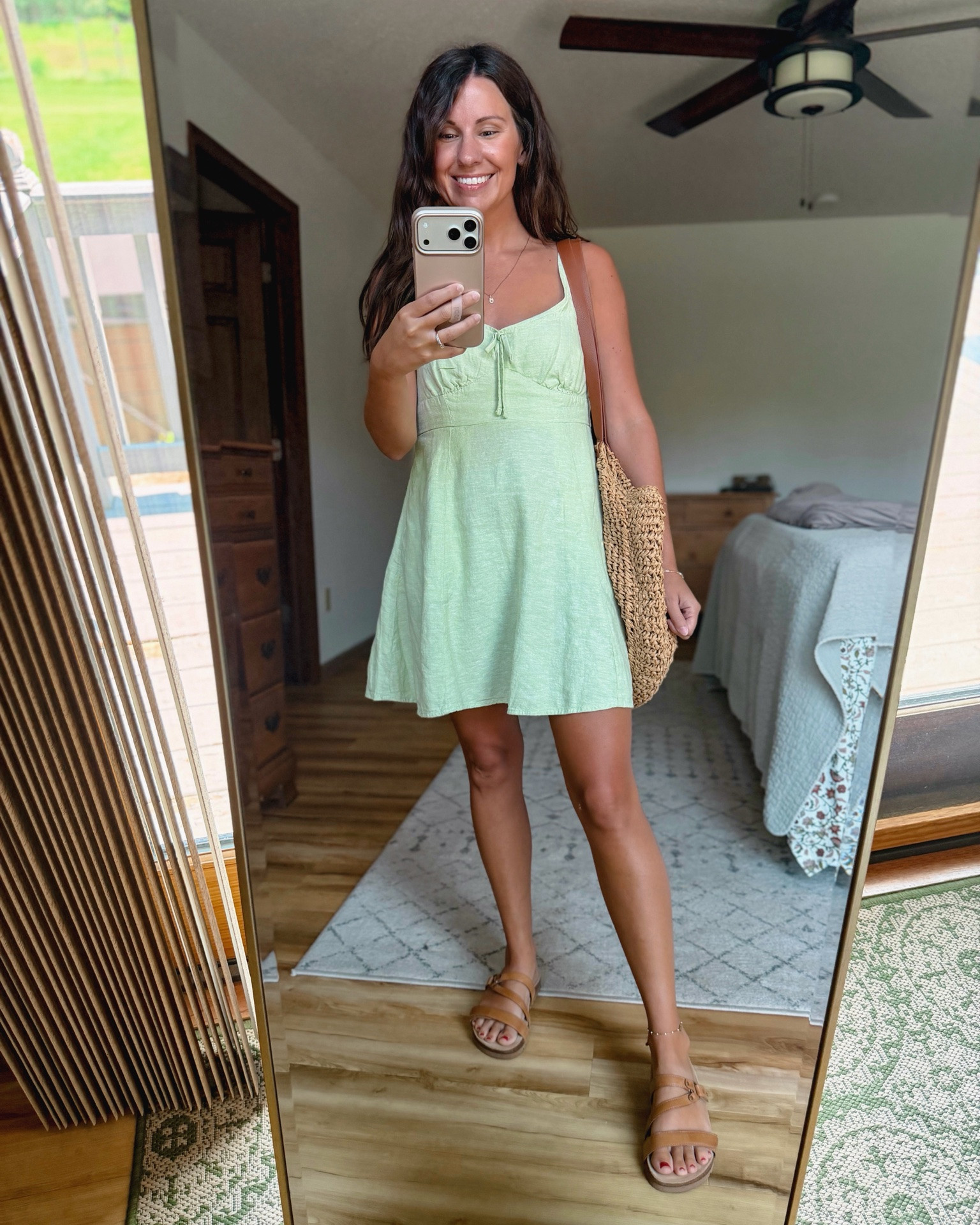xs petite in my linen dress and size 6 in these sandals (so comfy!)

#LTKgrwm #LTKPetite #LTKootd