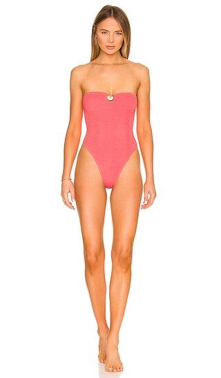 Manly Maillot One Piece in Coral | Revolve Clothing (Global)
