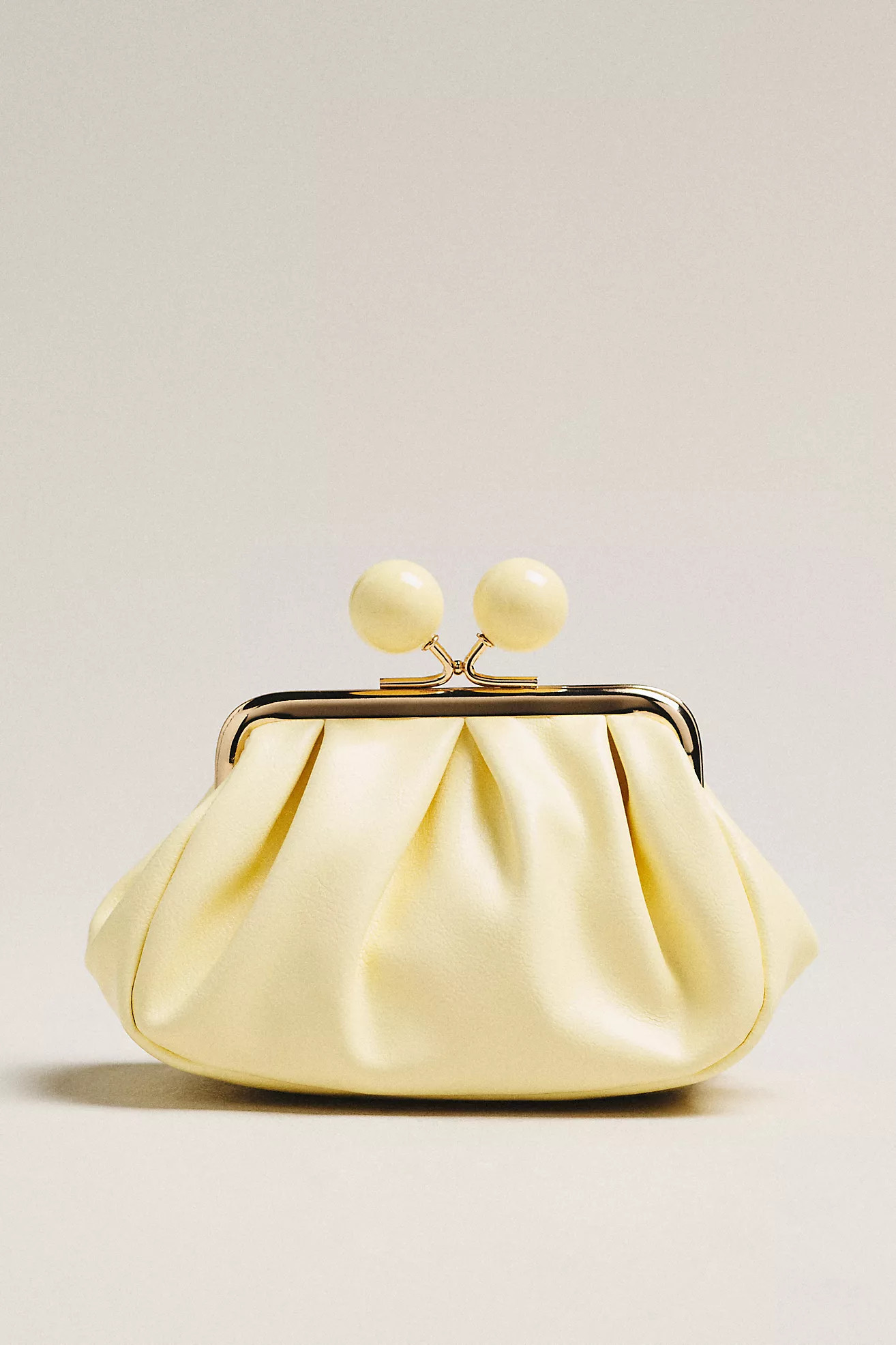 Shiny Textured Kiss-Lock Bauble Coin Purse | Anthropologie (US)