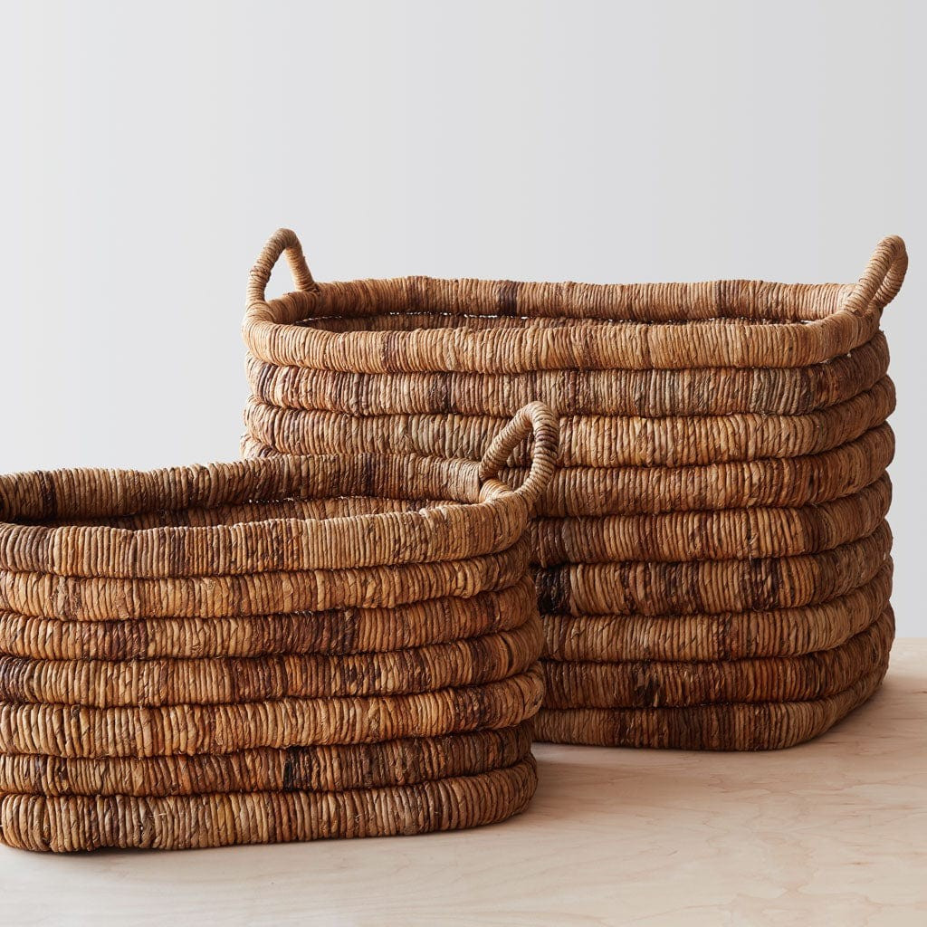 Merapi Storage Baskets - Dark / Oversized | The Citizenry