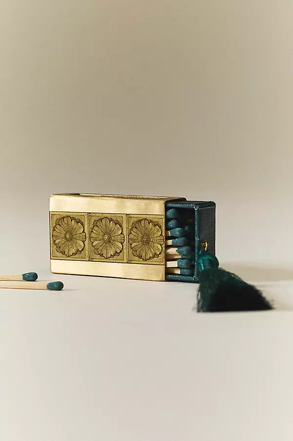 Skeem Brass Match Holder | Anthropologie (US)