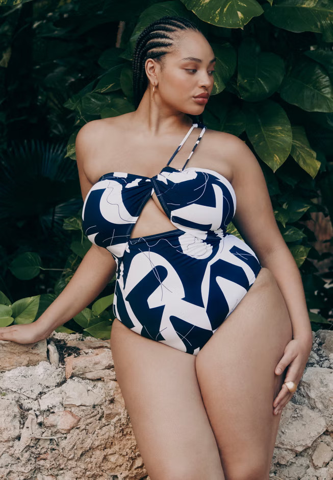 String One Shoulder With Front Cut-Out | Eloquii