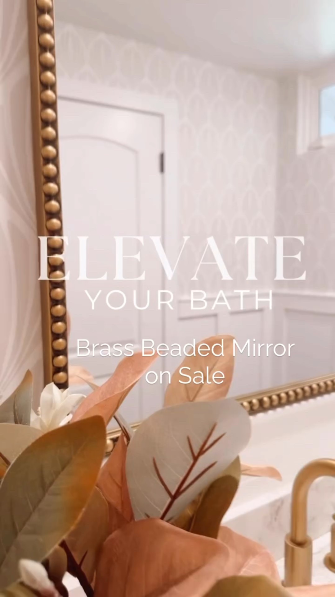 Elevate your bath with one EASY upgrade 🛁✨ 

This stunning brass beaded mirror brings instant elegance, warmth, and a high-end designer feel at a fraction of the cost. 

The quality is incredible — and it’s on Prime Day sale right now. 

This is the 24x36 but other sizes are available as well. 

#AmazonPrime #PrimeDay #PrimeFind #BathroomGlowUp #BrassDetails #ElegantUpgrade #LoveIsland #Trending