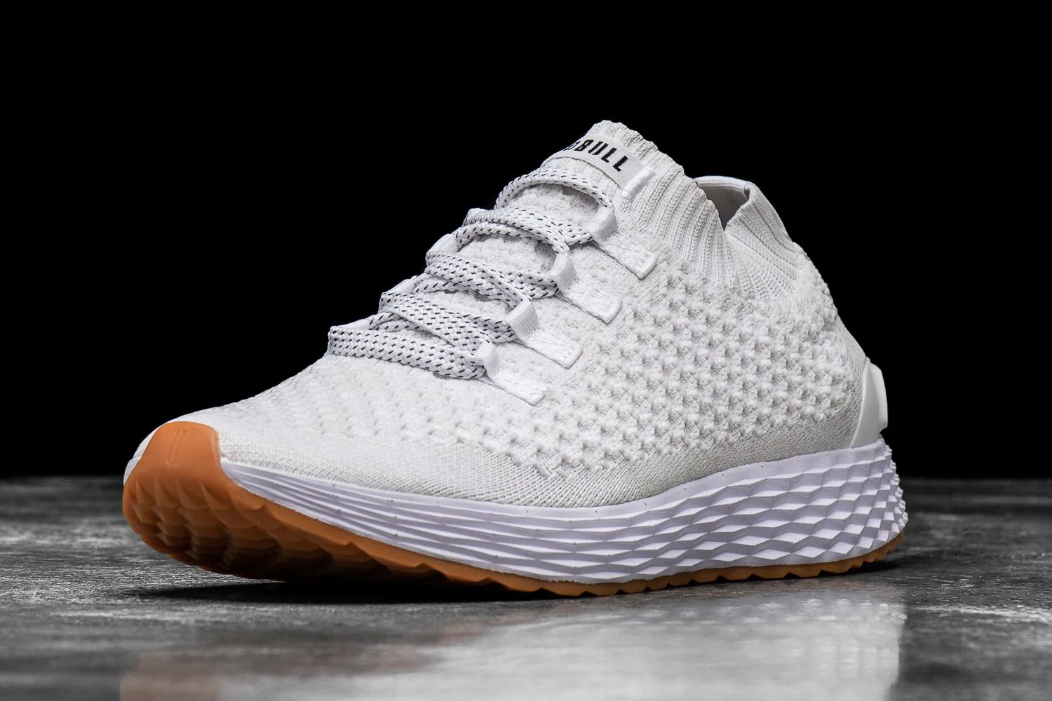 WHITE KNIT RUNNER (WOMEN'S) | NOBULL