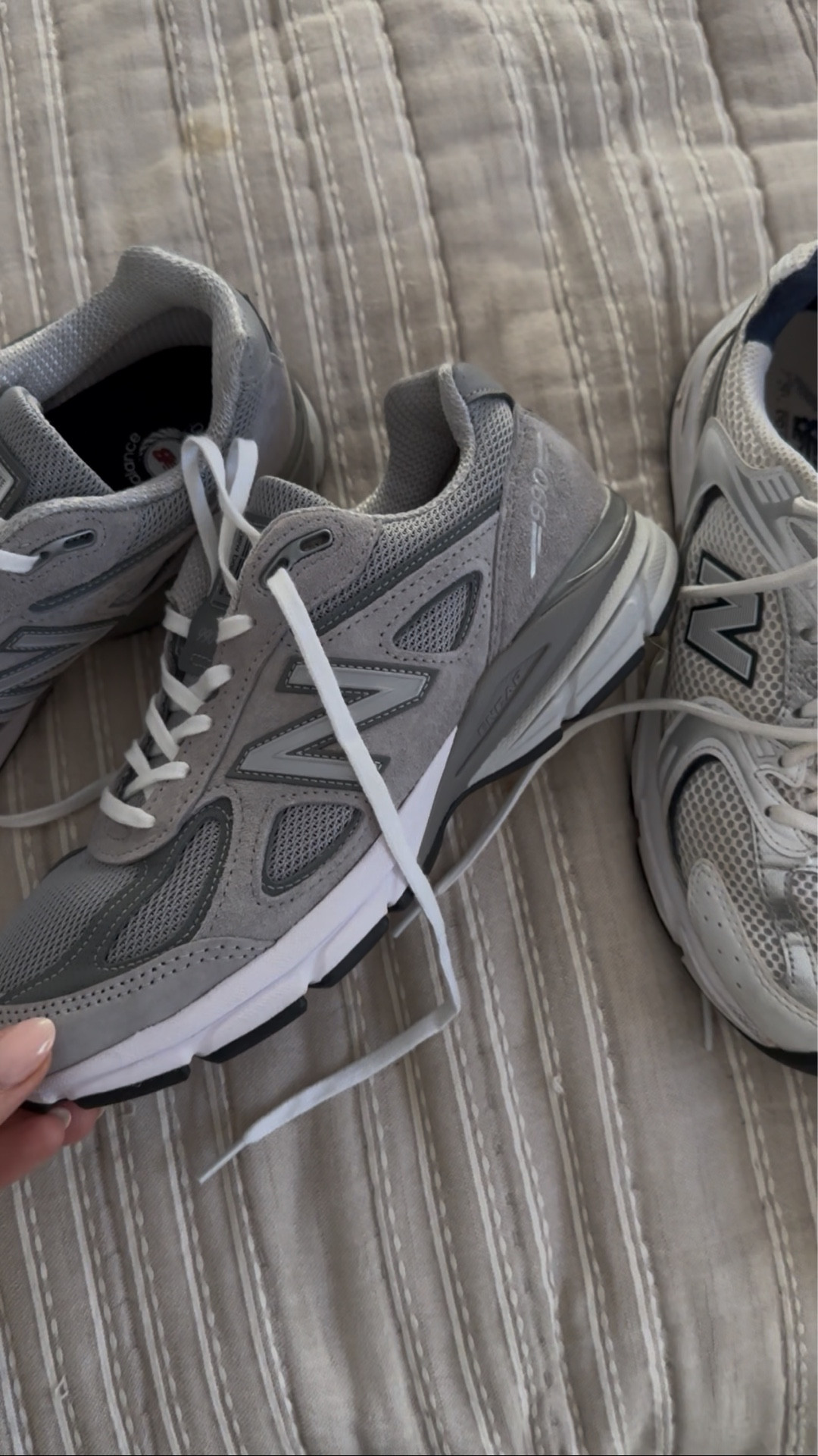 Updating my everyday fall sneaker with those grey dad sneakers! New balance ✨

#LTKActive #LTKShoeCrush #LTKStyleTip