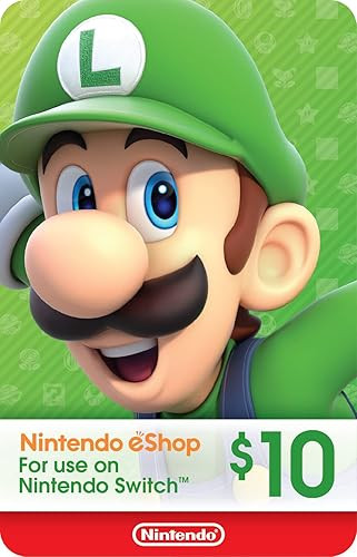 $10 Nintendo eShop Gift Card [Digital Code] | Amazon (US)