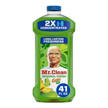 Mr. Clean All Purpose Cleaner, Cleaning Liquid, Gain, 41oz | Walmart (US)