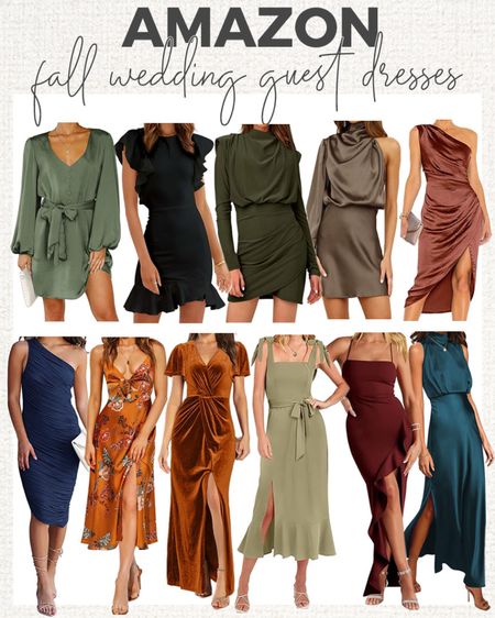 Amazon fall wedding guest dresses!

#amazonfinds #fallweddingguestdress #amazondresses 

#LTKfindsunder100 #LTKstyletip #LTKSeasonal